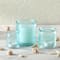 Kate Aspen® Nesting Vintage Blue Glass Tea Light Holder, 3ct.
